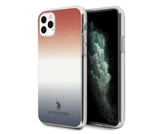 Dėklas Us Polo Assn US Polo USHCN58TRDGRB Apple iPhone 11 Pro mėlynas&amp;raudonos spalvos Gradient Pattern Collection