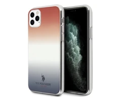 Dėklas Us Polo Assn US Polo USHCN65TRDGRB Apple iPhone 11 Pro Max mėlynas&amp;raudonos spalvos Gradient Pattern Collection
