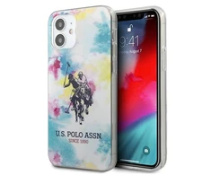 Dėklas Us Polo Assn US Polo USHCP12SPCUSML Apple iPhone 12 mini 5,4" daugiaspalvis kaklaraištis ir dažų kolekcija