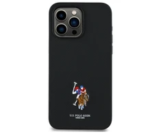 Dėklas Us Polo Assn US Polo USHCP15XPEMK Apple iPhone 15 Pro Max 6,7″ juodos spalvos Embroidered spalvos DH Color