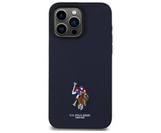 Dėklas „Us Polo Assn“ „US Polo“ USHCP15XPEMV „Apple iPhone 15 Pro Max 6,7" tamsiai mėlynas siuvinėtos spalvos DH Color