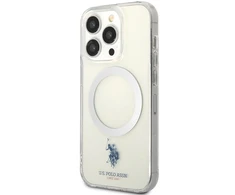 Us Polo Assn US Polo USHMP15LUCIT Apple iPhone 15 Pro 6.1" dėklas telefonui skaidrus MagSafe Collection