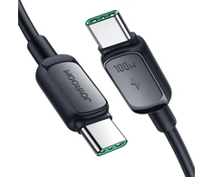 Joyroom Multi-Color Series A14 USB-C / USB-C 60W kabelis 1.2m – juodos spalvos
