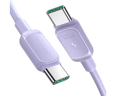 Kabelis S-CC100A14 100 W USB C į USB C Joyroom / 100 W / 1.2 m (violetinė)