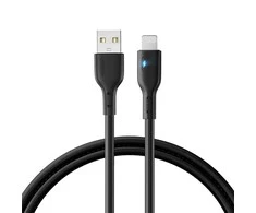 Joyroom USB - Lightning Data Cable, 2.4A, 480Mb/s, 1.2m, Juodas (S-UL012A13)