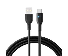 USB KABELAS - USB C 3A 2M JOYROOM S-UC027A13 - Juodas