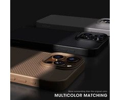 Wozinsky Carbon Fiber with MagSafe for Samsung Galaxy S25 Plus – dėklas telefonui pilkos spalvos