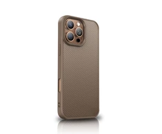Wozinsky Carbon Fiber with MagSafe for Samsung Galaxy S25 Plus – dėklas telefonui rudos spalvos