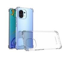 Wozinsky Anti Shock dėklas skirtas Xiaomi Mi 11, skaidrus