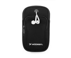 Wozinsky running phone armband juodos spalvos (WABBK1)