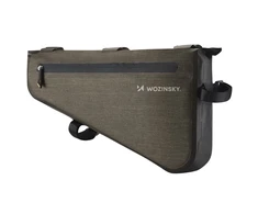 Wozinsky bicycle frame bag 3.5 l pilkos spalvos (WBB15BK)