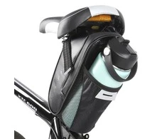 Wozinsky bike saddle bag 1.5 l juodos spalvos (WBB20BK)