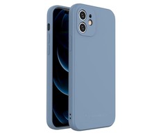 Wozinsky Color Case silikoninis lankstus patvarus dėklas iPhone XS Max mėlynas