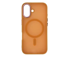 Wozinsky Fashion MagSafe for Samsung Galaxy S25 – dėklas telefonui oranžinės spalvos