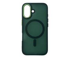 Wozinsky Fashion with MagSafe for Samsung Galaxy S24 FE – dėklas telefonui žalios spalvos