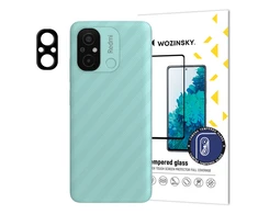 Wozinsky Full Apsayginis stiklas telefono kamerai Xiaomi Redmi 11A / Poco C55 / Redmi 12C 9H Camera
