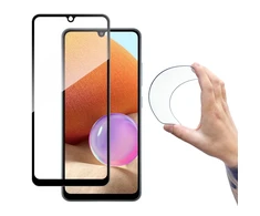 Wozinsky Full Cover Flexi Nano Glass Hybrid ekrano apsauga su rėmeliu Samsung Galaxy A42 5G skaidrus