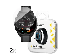 Wozinsky Full Glue Apsauginis stiklas Garmin Forerunner 165 (2 vnt.)