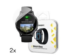 Wozinsky Full Glue Apsauginis stiklas Garmin Vivoactive 5 (2 vnt.)