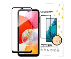 Wozinsky Full Glue Apsauginis stiklas with Juodas Frame Samsung A15 / A15 5G