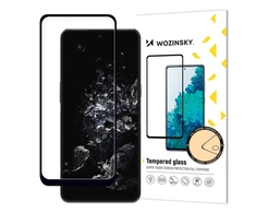Wozinsky Full Glue Apsauginis stiklas Full Screen Apsauginis stiklas for OnePlus 10T / OnePlus Ace Pro 9H Full Screen with Juodas Frame