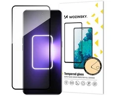 Wozinsky Full Glue Apsauginis stiklas Apsauginis stiklas Realme GT Neo 5 / Realme GT3 9H Full Screen Cover With Juodas Frame