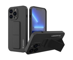 Wozinsky Kickstand dėklas skirtas iPhone 13 Pro Max, juodas