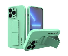 Wozinsky Kickstand dėklas skirtas iPhone 13 mini, mėtų