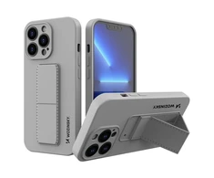 Wozinsky Kickstand dėklas skirtas iPhone 13 mini, pilkas