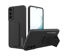 Wozinsky Kickstand dėklas skirtas Samsung Galaxy S22 +, juodas
