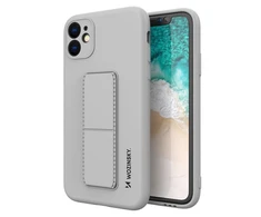Wozinsky Kickstand dėklas skirtas Samsung Galaxy A32 4G, pilkas