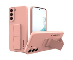 Wozinsky Kickstand dėklas skirtas Samsung Galaxy S22 +, rožinis