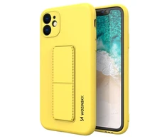 Wozinsky Kickstand dėklas skirtas Samsung Galaxy A72 4G, geltonas