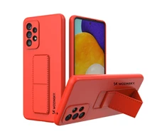 Wozinsky Kickstand dėklas skirtas Samsung Galaxy A73, raudonas