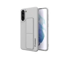 Wozinsky Kickstand dėklas skirtas Samsung Galaxy S21 + 5G, pilkas