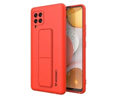 Wozinsky Kickstand dėklas skirtas Samsung Galaxy A42 5G, raudonas