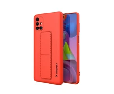 Wozinsky Kickstand dėklas skirtas Samsung Galaxy M51, raudonas