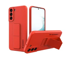 Wozinsky Kickstand dėklas skirtas Samsung Galaxy S22 +, raudonas