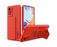 Wozinsky Kickstand dėklas skirtas Xiaomi Redmi Note 11 Pro, raudonas