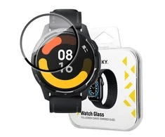 Wozinsky Watch Glass hibridinis stiklas, skirtas Xiaomi Watch Color 2 juodas