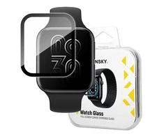 Wozinsky Watch Glass hibridinis stiklas, skirtas Oppo Watch 41 mm juodas