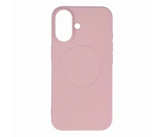 Wozinsky Liquid Silicone MagSafe for Samsung Galaxy S25 – dėklas telefonui rožinės spalvos