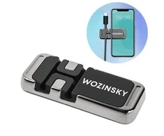 Wozinsky magnetinis telefono laikiklis su kabelių laikikliu (WMCDO-B1)