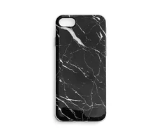 Wozinsky Marble TPU dėklas skirtas Samsung Galaxy A22 4G, juodas