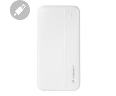 Wozinsky powerbank Li-Po 10000mAh 2 x USB baltos spalvos (WPBWE1)