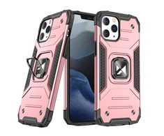Dėklas Wozinsky Ring Armor Apple iPhone 14 Pro šarvuotas magnetinis laikiklis auksinis žiedas