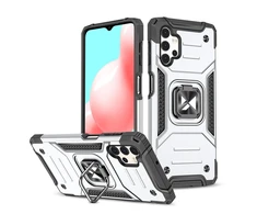 Wozinsky Ring Armor dėklas skirtas Samsung Galaxy A73, sidabrinis