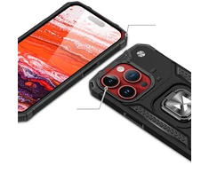 Wozinsky Ring Armor Apple iPhone 15 Pro Max Ring Armor - dėklas telefonui aukso spalvos