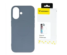 Wozinsky Silicone Magsafe Magnetic Samsung Galaxy S25 – dėklas telefonui pilkos spalvos