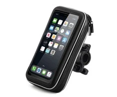 Wozinsky phone holder bike, motorcycle, scooters dėklas telefonui juodos spalvos WBHBK7